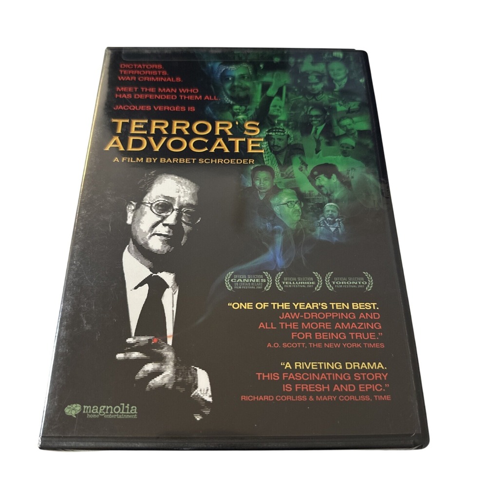Terror's Advocate DVD Barbet Schroeder Documentary Jacques Verges Magnolia New